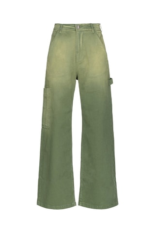 Pantalon wide legs - Écru