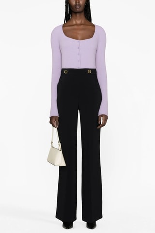 Pantalon bootcut - Noir