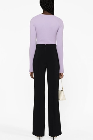 Pantalon bootcut - Noir