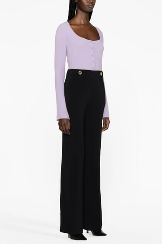 Pantalon bootcut - Noir