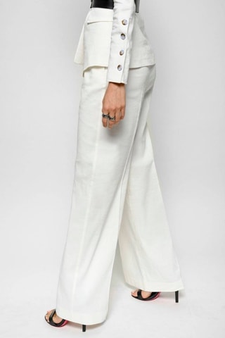 Pantalon en lin - Ecru