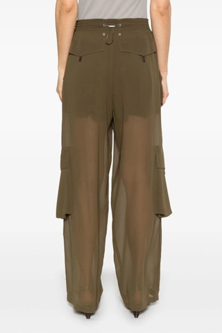 Pantalon cargo - Vert