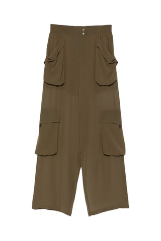 Pantalon cargo - Vert
