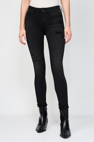 Calças skinny New Luz - Preto