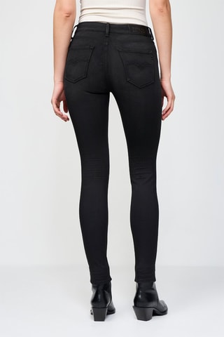 Calças skinny New Luz - Preto
