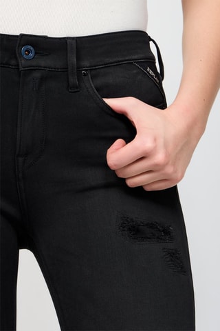 Calças skinny New Luz - Preto