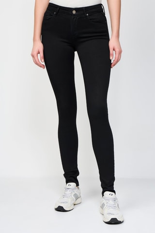 Calças skinny New Luz - Preto