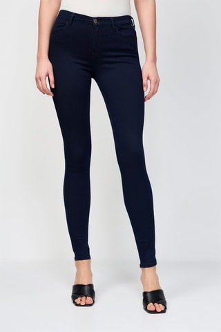 Calças skinny New Luz - Azul-escuro