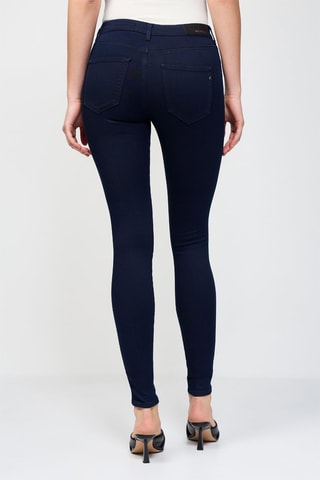 Calças skinny New Luz - Azul-escuro