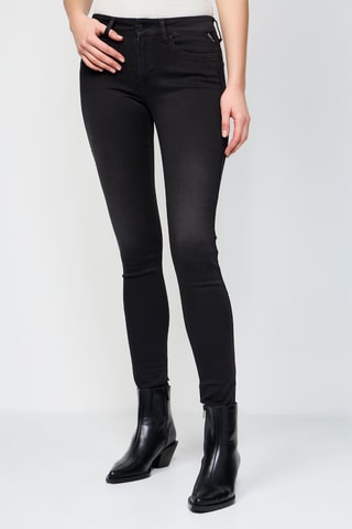 Calças skinny New Luz - Preto