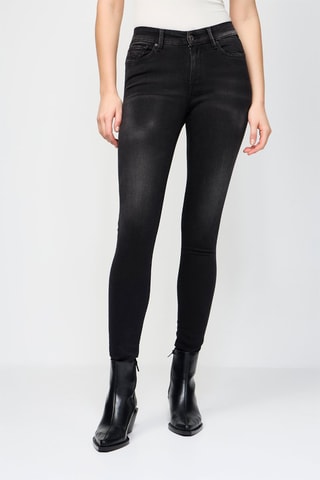 Calças skinny Luzien - Preto