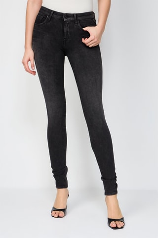 Calças skinny Luz - Preto