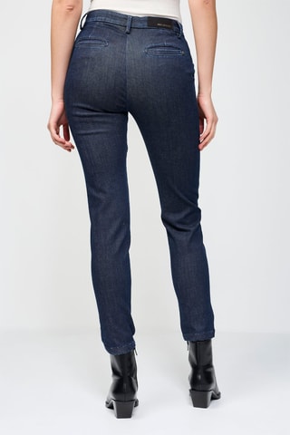Calças slim Bettie - Azul-escuro