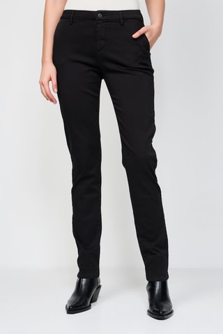 Calças slim Bettie - Preto