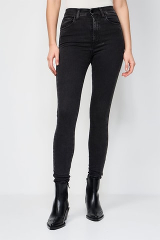Calças skinny Leyla - Cinzento-escuro