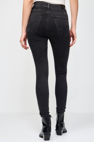 Calças skinny Leyla - Cinzento-escuro