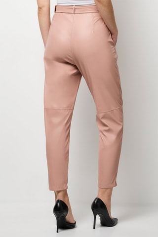 Pantalon taille haute - Rose