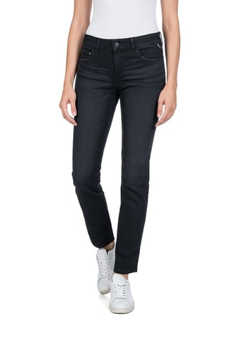 Calças de ganga Slim Faaby - Preto