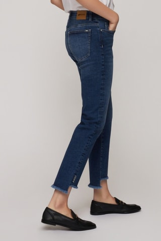 Calças de ganga slim Beth 84 - Azul