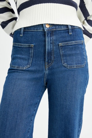 Calças de ganga wide legs Camilia Pkt - Azul