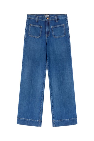 Calças de ganga wide legs Camilia Pkt - Azul