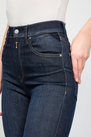 Calças de ganga skinny Leyla - Azul-escuro