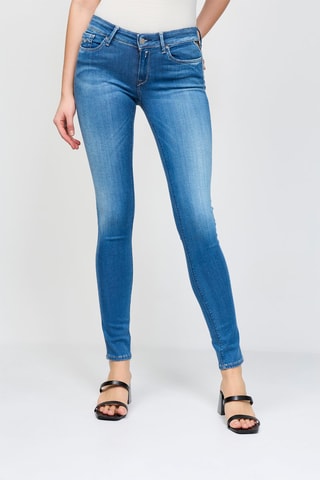 Calças de ganga skinny Luz - Azul