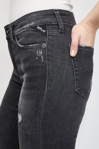 Calças de ganga skinny Luzien - Cinzento-escuro