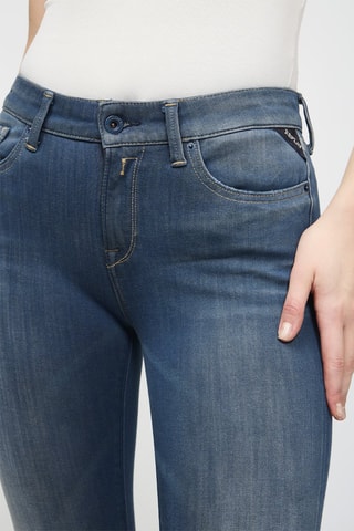 Calças de ganga skinny New Luz - Azul