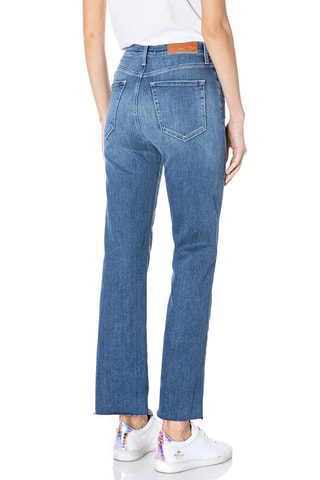 Calças de ganga com cintura subida Wide Leg Reyne - Azul