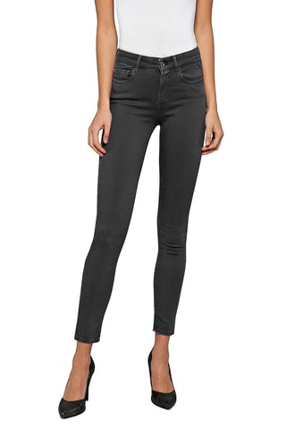 Calças de ganga Skinny New Luz - Preto