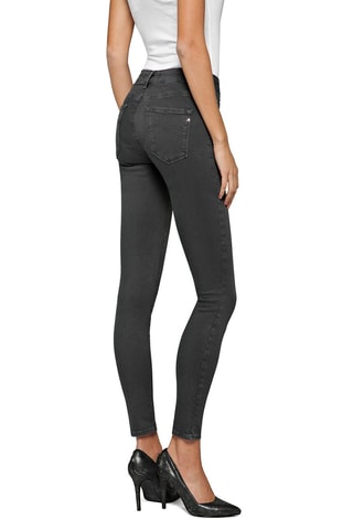 Calças de ganga Skinny New Luz - Preto