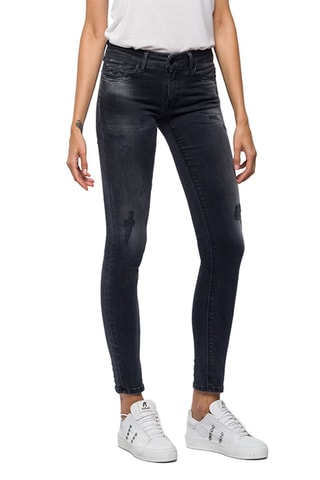 Calças de ganga skinny Luz - Cinzento-escuro