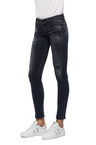 Calças de ganga skinny Luz - Cinzento-escuro
