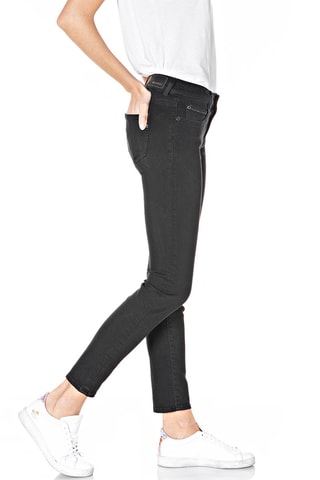 Calças de ganga Slim Faaby - Preto