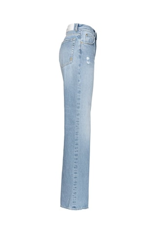 Calças wide legs - Azul