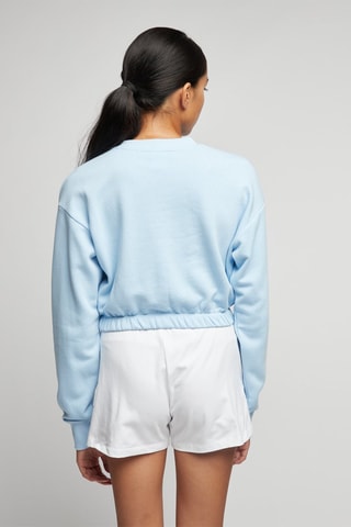 Crop top Azul-claro 