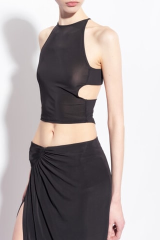 Crop top - Preto