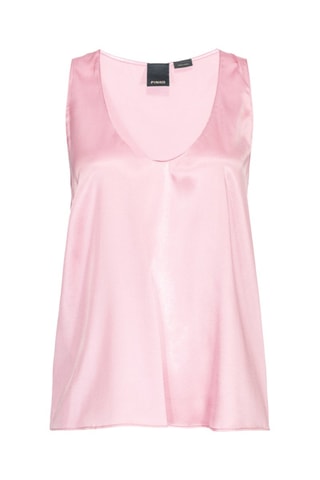 Top em seda - Rosa