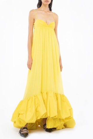Vestido comprido - Amarelo