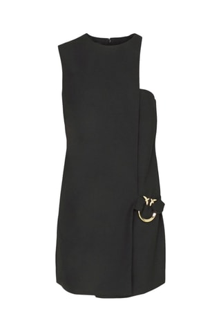 Vestido assimétrico - Preto