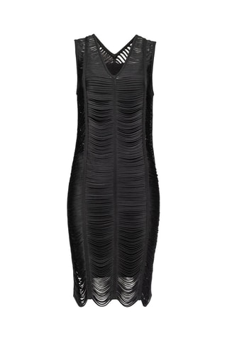Vestido justo - Preto
