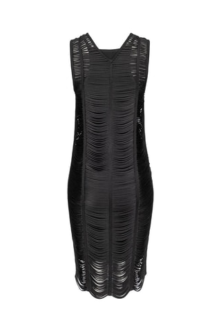 Vestido justo - Preto