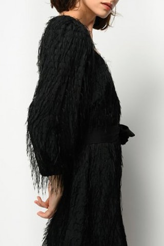 Robe droite - Noir