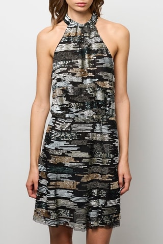Vestido direito - Preto