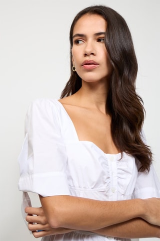 Vestido-camisa - Branco