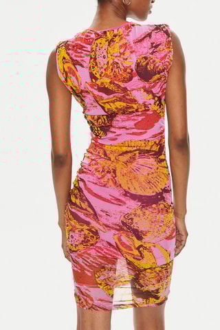Vestido justo - Rosa