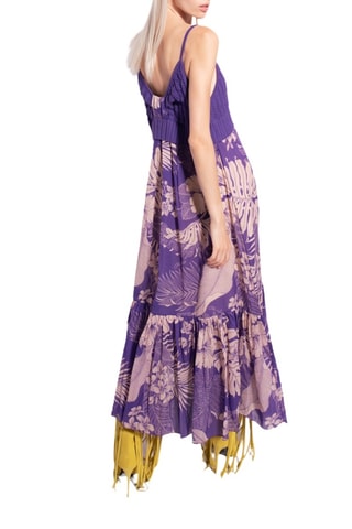 Vestido midi - Violeta