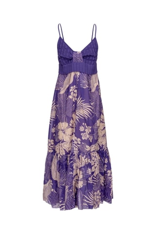 Vestido midi - Violeta