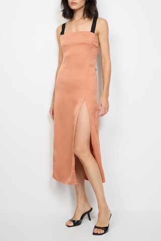 Vestido midi - Rosa